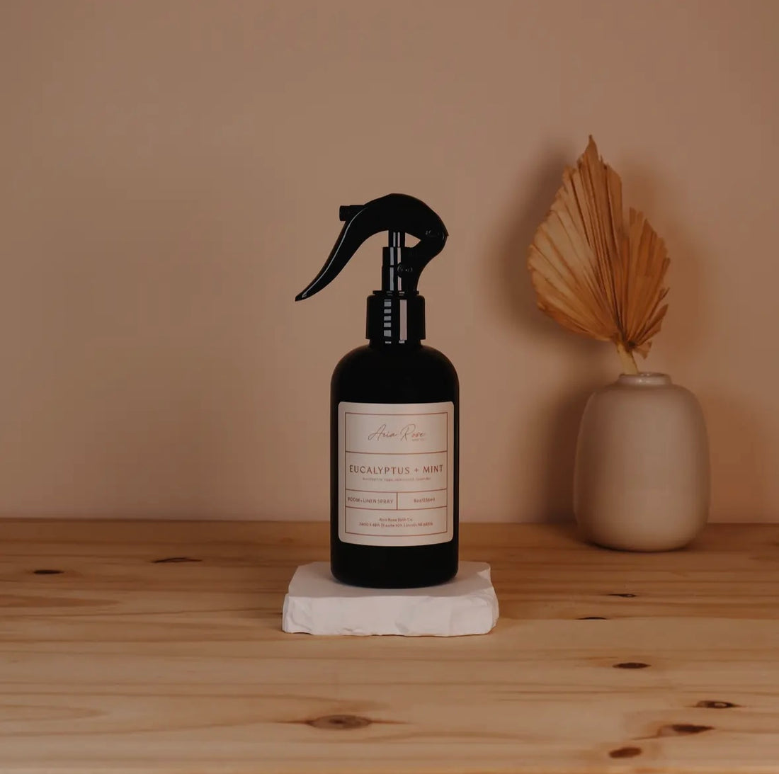 Aria Rose Eucalyptus + Mint Linen Spray