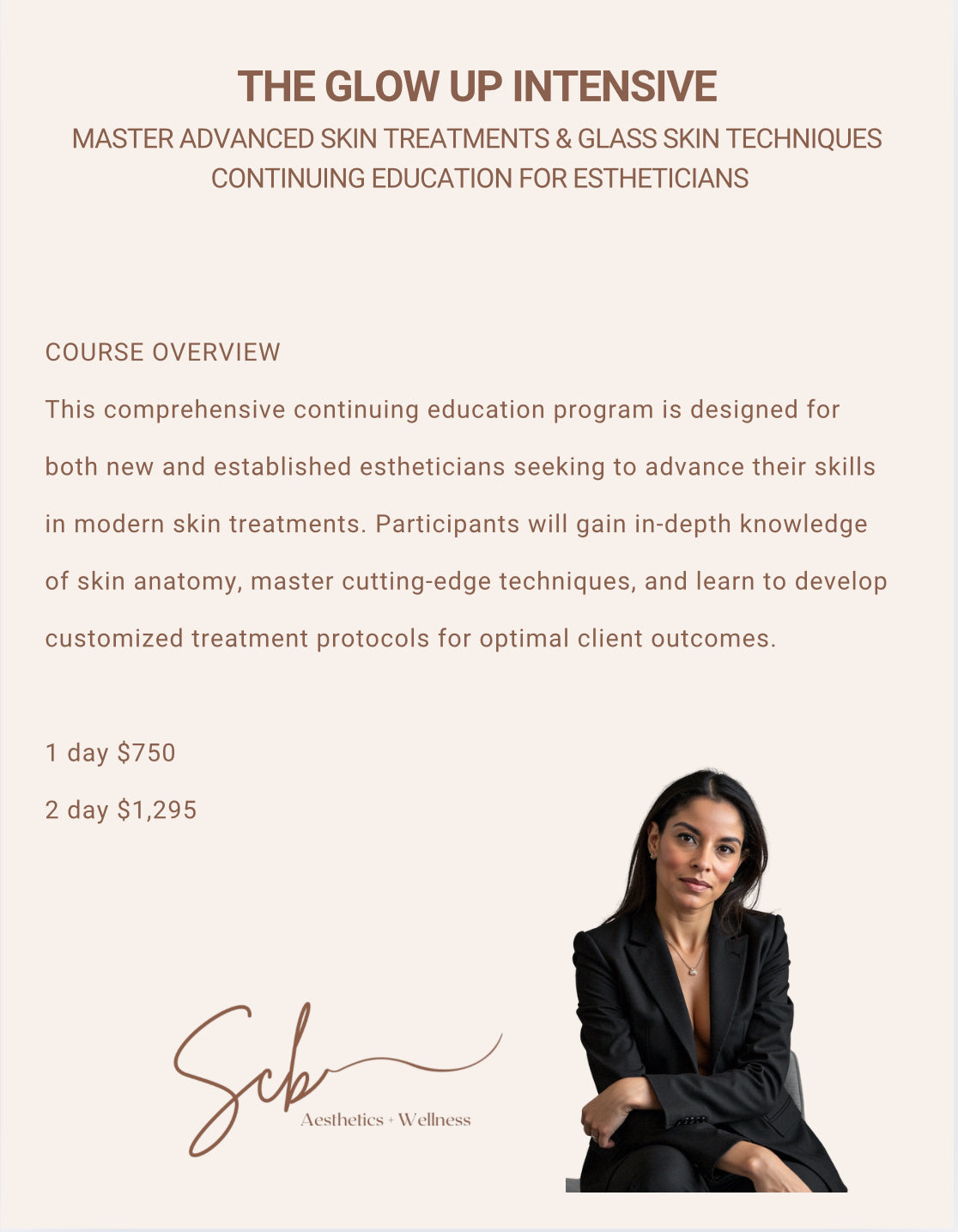 Glow Up Intensive Course