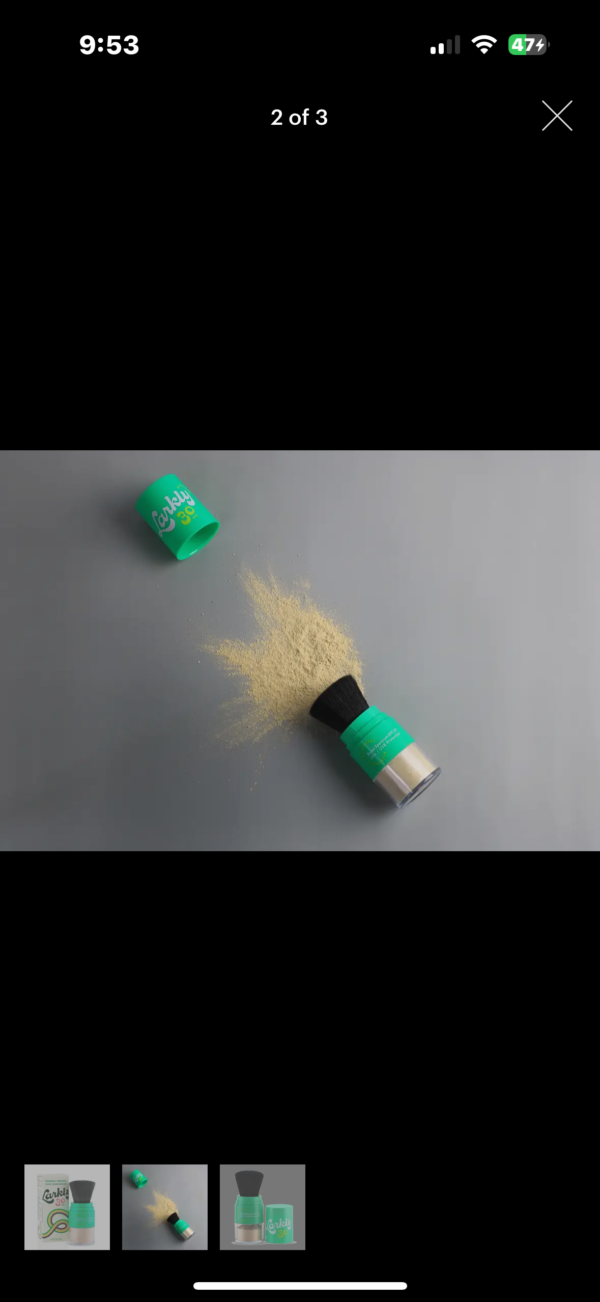 Larkly Spf 30 Mineral Powder Sunscreen