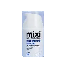 Mixi skincare product on a white background