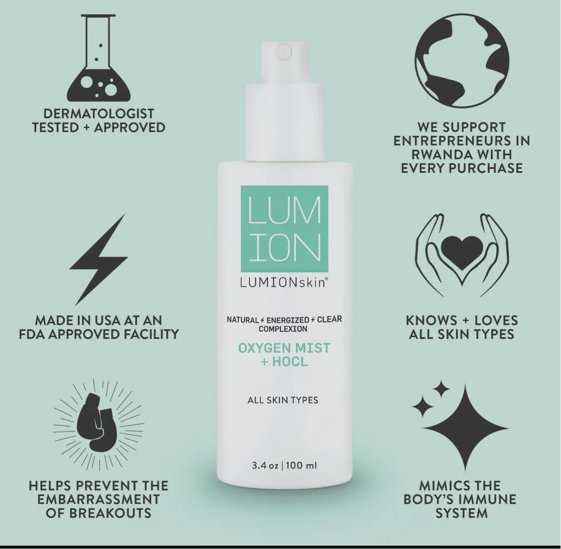 Lumion Oxygen Mist + Hocl