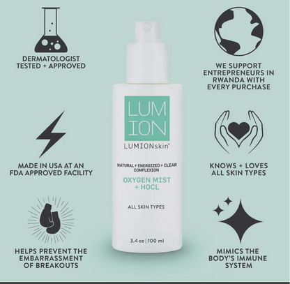 Lumion Oxygen Mist + Hocl