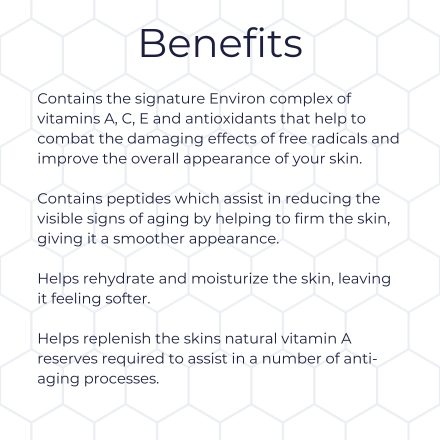 flyer explaining the benefits of the Environ formulation 