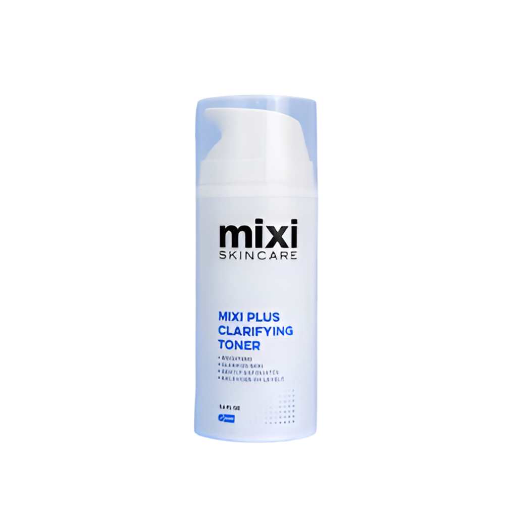 Skincare toner bottle labeled &